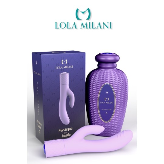 Rabbit Mystique Violet – Stimulateur Dual Moteurs Lola Melani