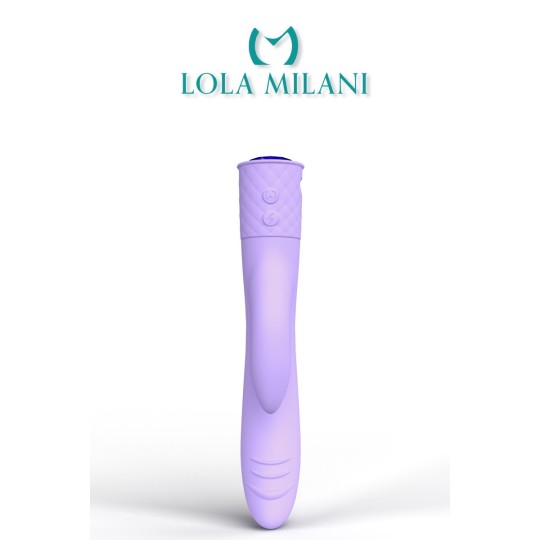 Rabbit Mystique Violet – Stimulateur Dual Moteurs Lola Melani