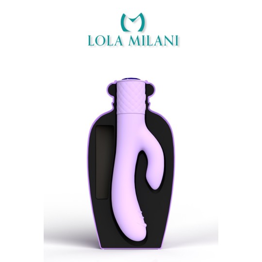 Rabbit Mystique Violet – Stimulateur Dual Moteurs Lola Melani