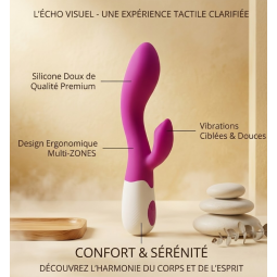 Masseur Clark Type Rabbit - Haute Qualité en Silicone Premium
