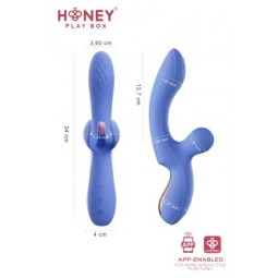 Fortexa Rabbit vibromasseur connecté – stimulation clitoris tapotement