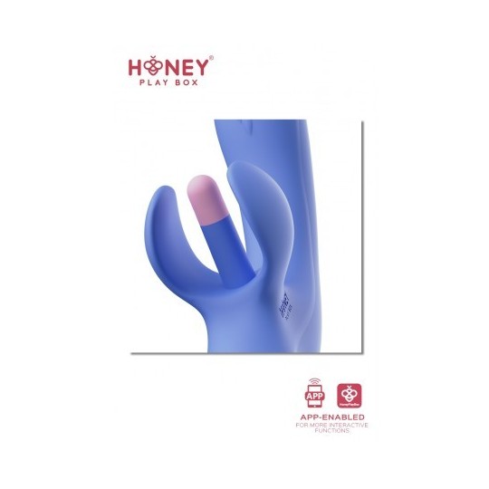 Fortexa Rabbit vibromasseur connecté – stimulation clitoris tapotement