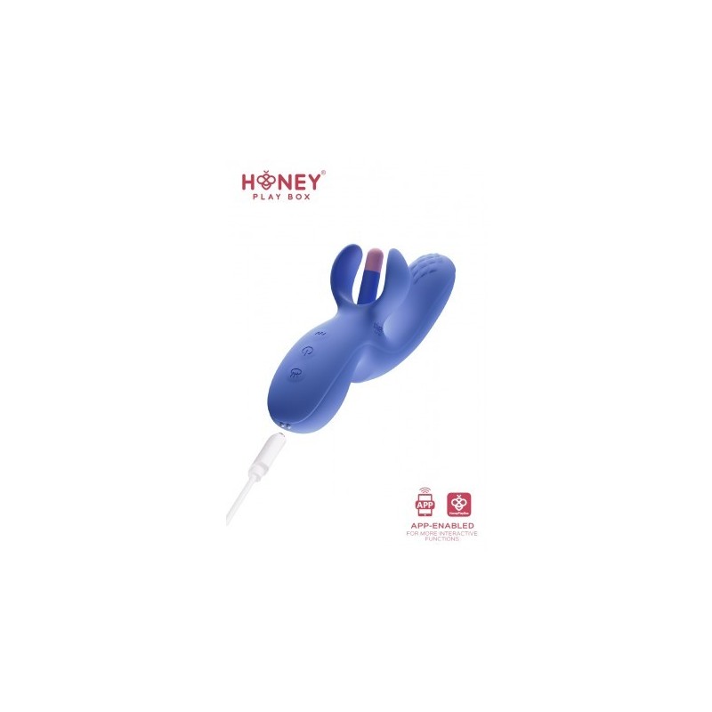 Fortexa Rabbit vibromasseur connecté – stimulation clitoris tapotement