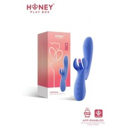 Fortexa Rabbit vibromasseur connecté – stimulation clitoris tapotement